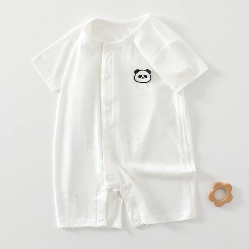 Baby Clothing Summer Thin Type Breathable Baby Romper Short Sleeve New Arrival Infant Jumpsuit For Boys Girls