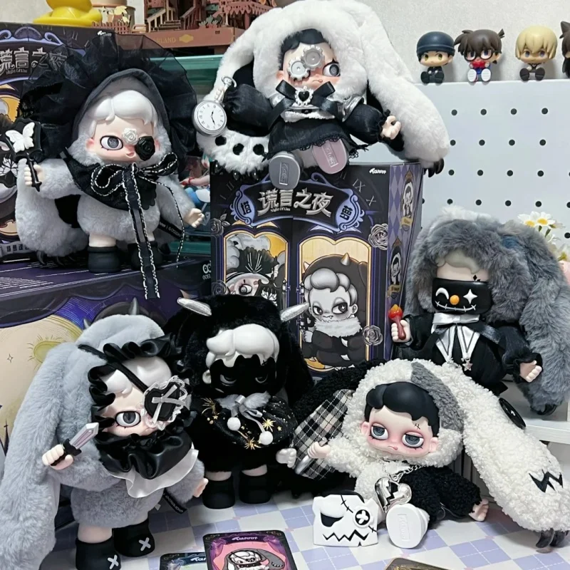 Mystery Blind Box Dark Fantasy Plush Figure 17cm Collectible Soft Stuffed Pvc Toy Gift For Anime Fans And Collectors Gift