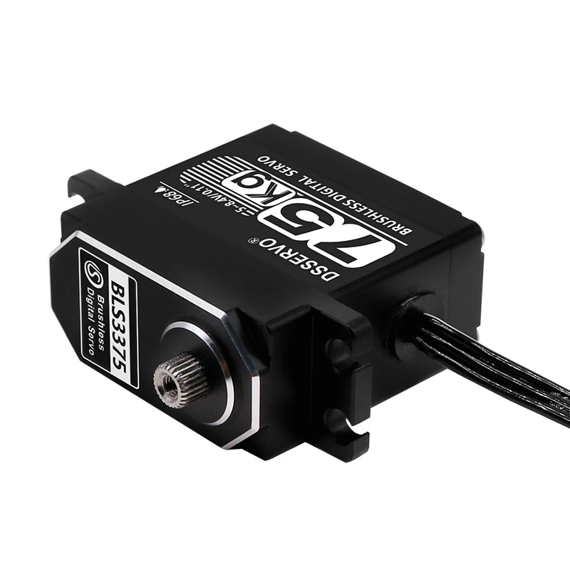 75Kg Digital Servo Full Metal Brushless Motor 180/270/360 Degree Underwater IP68 Servos with Arm for DIY RC Car Robot Plane Toys