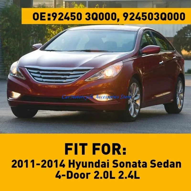 

P04D Compatible For Sonata Sedan 4-Door 2011-2014 92450-3Q000 Rear Tail Lamp Socket Brake Turn Light Harness Wire Plug