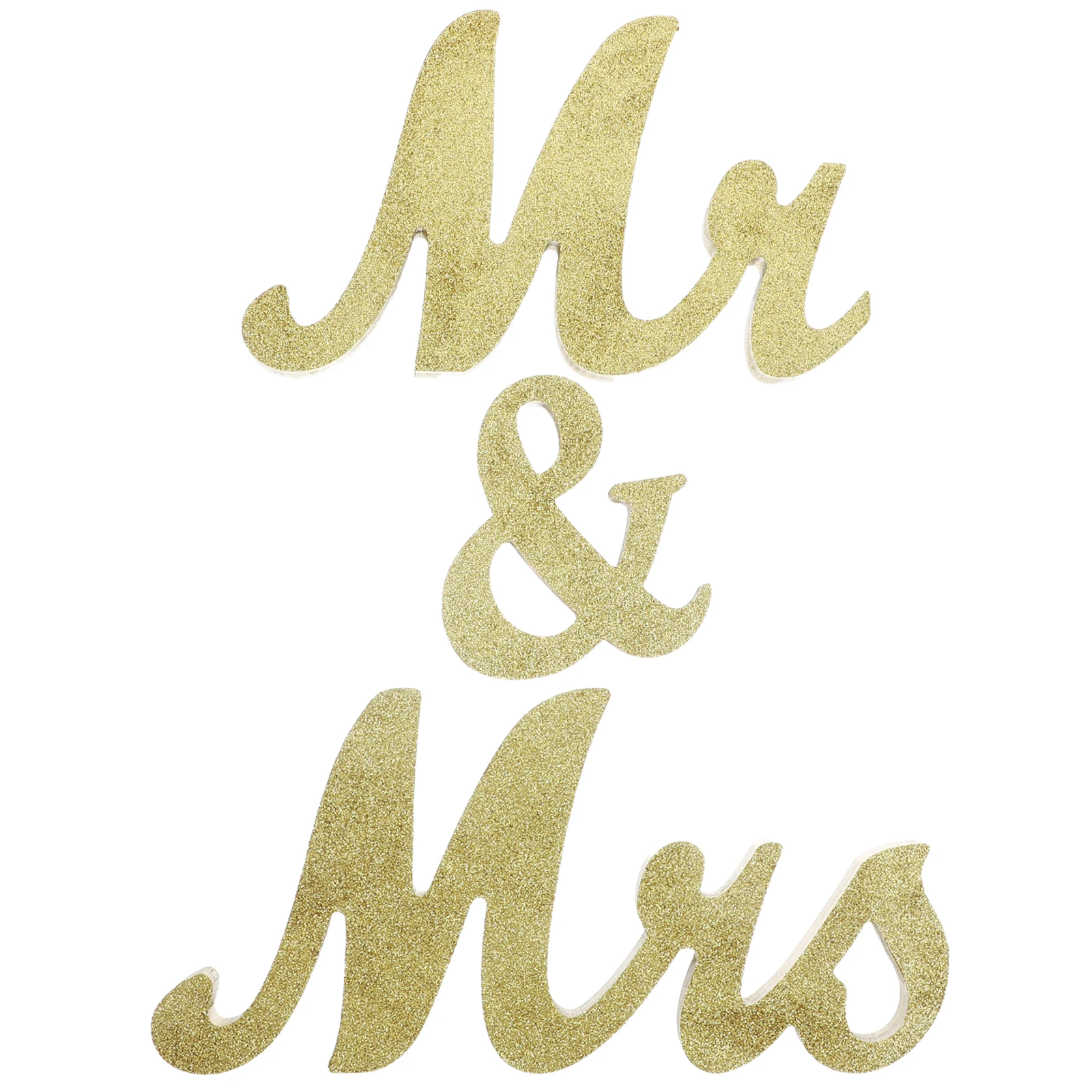 

Wedding Table Logo Sign Golden Wooden Valentine Day Anniversary Gifts Desktop Centerpiece Wedding