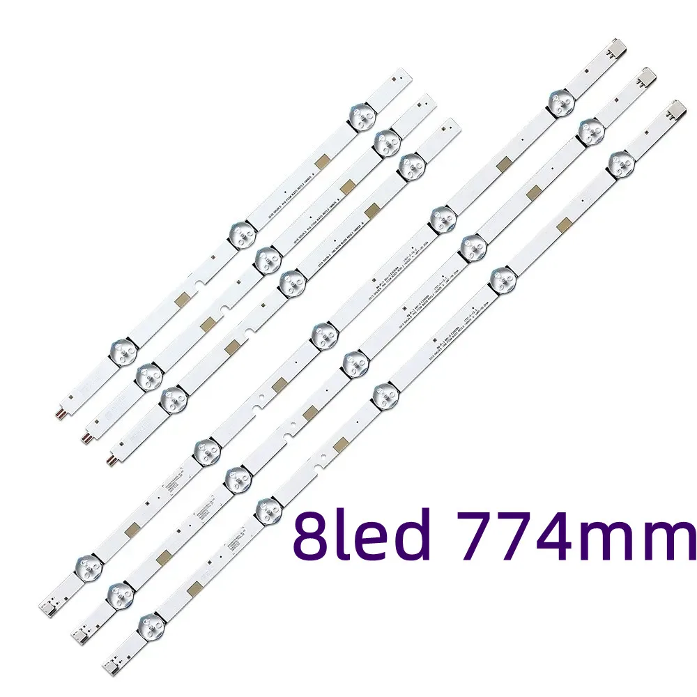 5/10set LED Backlight Strip for UE40J5200 UN40J5300AG UE40J5000 UN40J5200 UN40J5200AG V5DN-395SM0-R2 R3 BN96-37622A