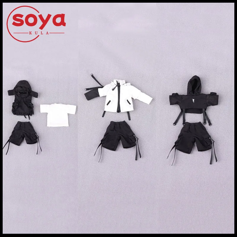 

Комплект одежды HASUKI CS012: функциональная толстовка и шорты для 6-дюймовой женской фигурки солдата