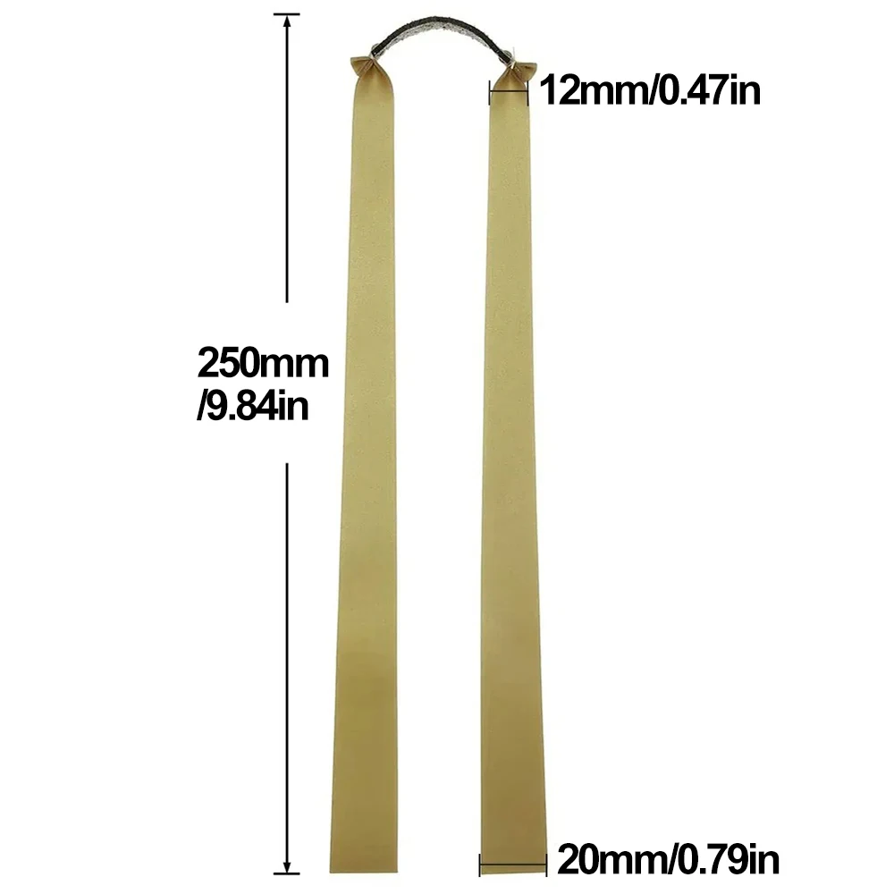 5Pcs Hohe Elastizität Schleuder Flache Bands Dicke Latex Jagd Bands Outdoor Langlebige Elastische Power Bands Schleuder Zubehör – Detail 1