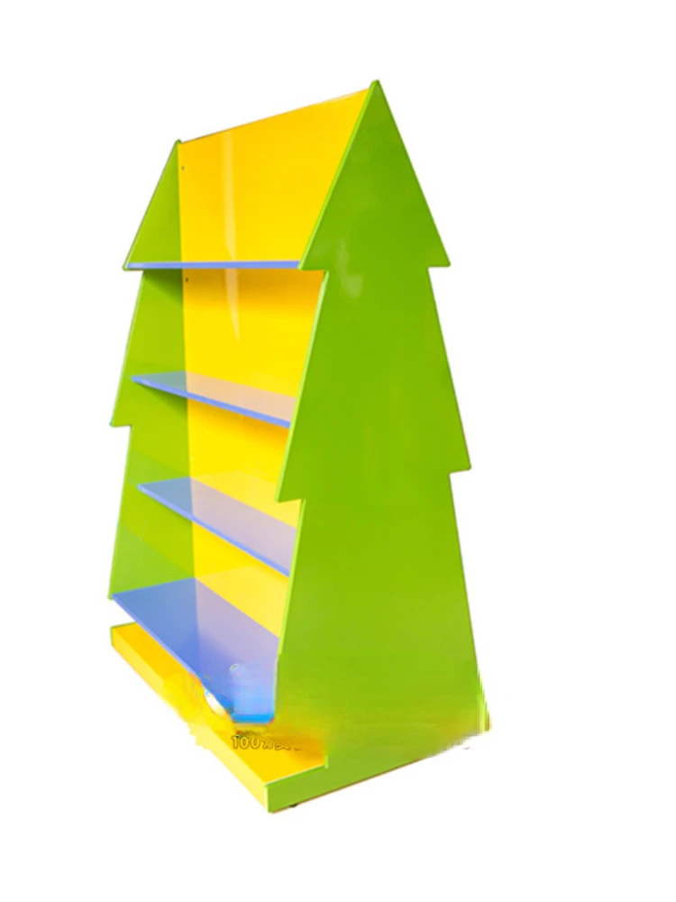 Baby Bookshelf Picture Book Storage Rack Kindergarten Tasong Bookshelf Children Tree