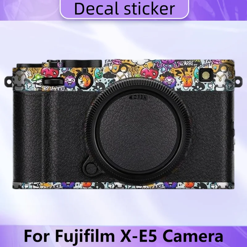 For Fujifilm X-E5 Camera Sticker for Fuji XE5 Camera Decal Skin XE 5 Wrap Cover Protective Film