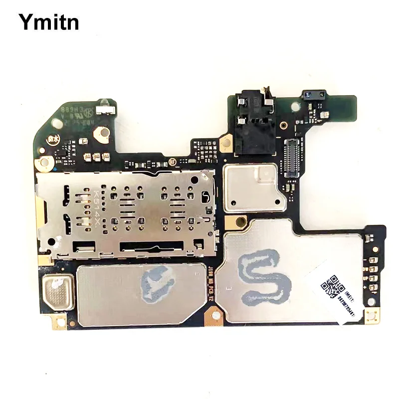 Ymitn Mainboard For Xiaomi RedMi hongmi 9T NFC Motherboard Unlocked With Chips Logic Board Global Vesion