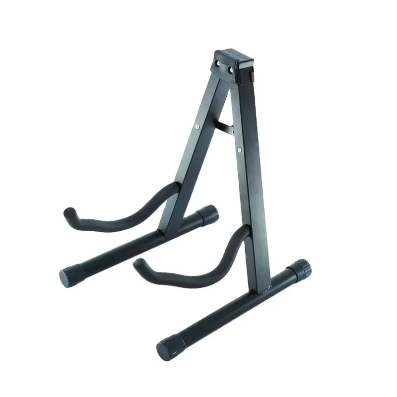

Guitar bracket type bracket Small size easy to fold Metal black guitar bracket