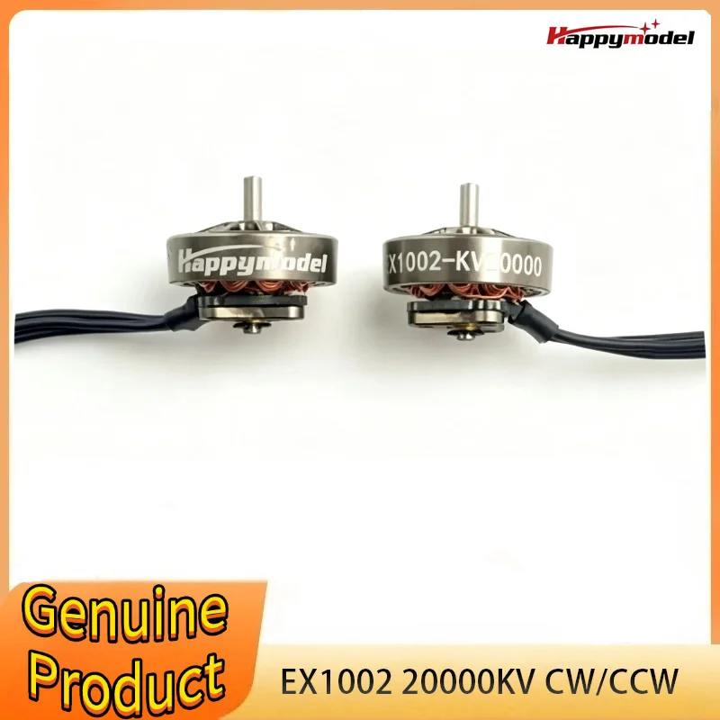 Happymodel EX1002 20000KV 1S Brushless Motor 1.5mm Shaft for Mobula7 /Moblite7 HDZERO 1S Whoop FPV Racing Drone