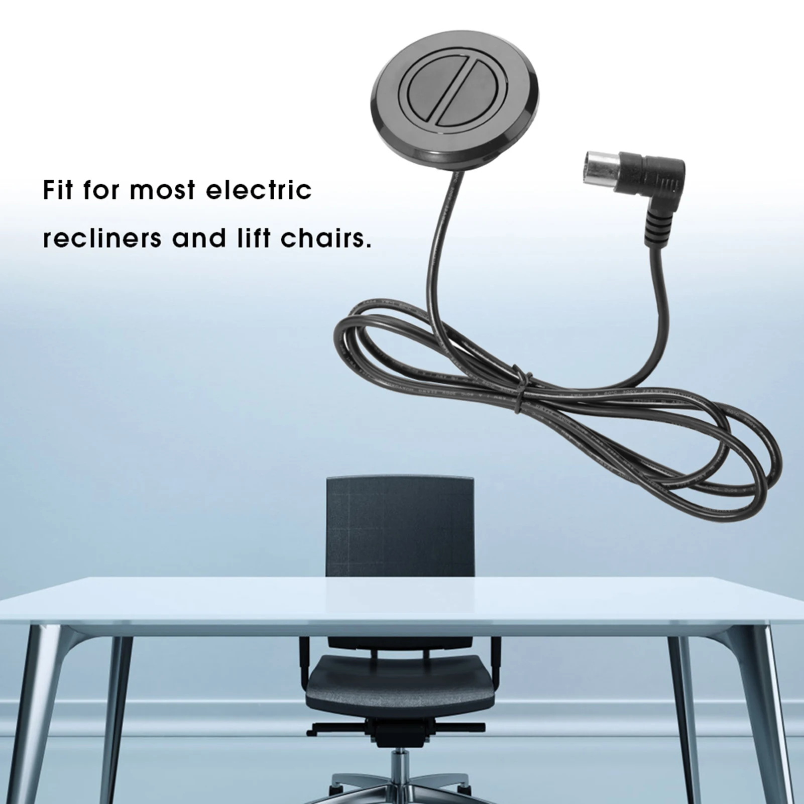 Electric Recliner Chair Sofa 2 Button Round  Slide Lift Chair Hand Controller Round Button Controller Wired Hand Control