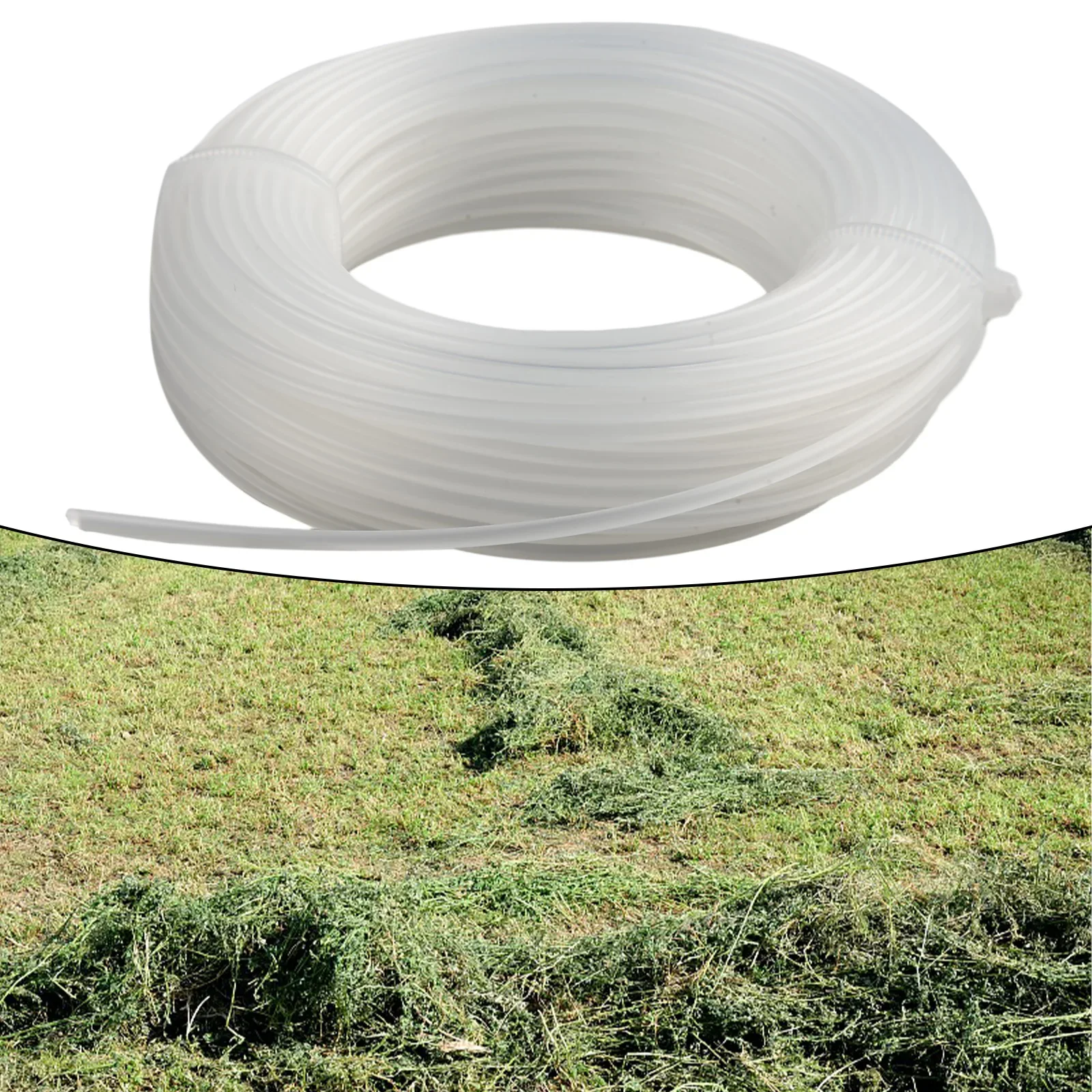 

20M 1.6/2.0MM Trimmer Line Nylon Transparent Brushcutter Trimmer Rope Lawn Mower Spare Line Garden Power Equipment Parts