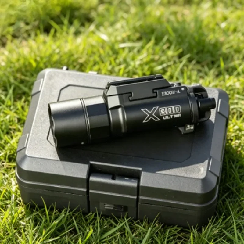 2026 Handheld Portable X300 Full Metal Flashlight Bright Strobe Rail Trip Carry Hobby Parts