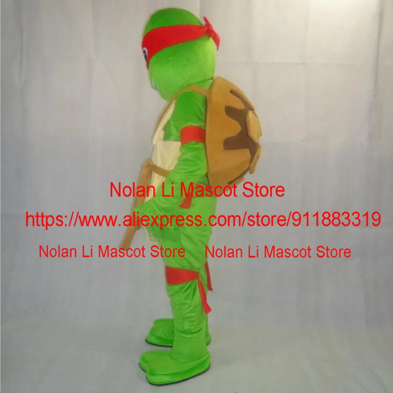 New Pattern Turtle Mascot Costume Role-Playing Floral Dress Mask Birthday Party Cartoon Character Carnival Adult Size Gift 219