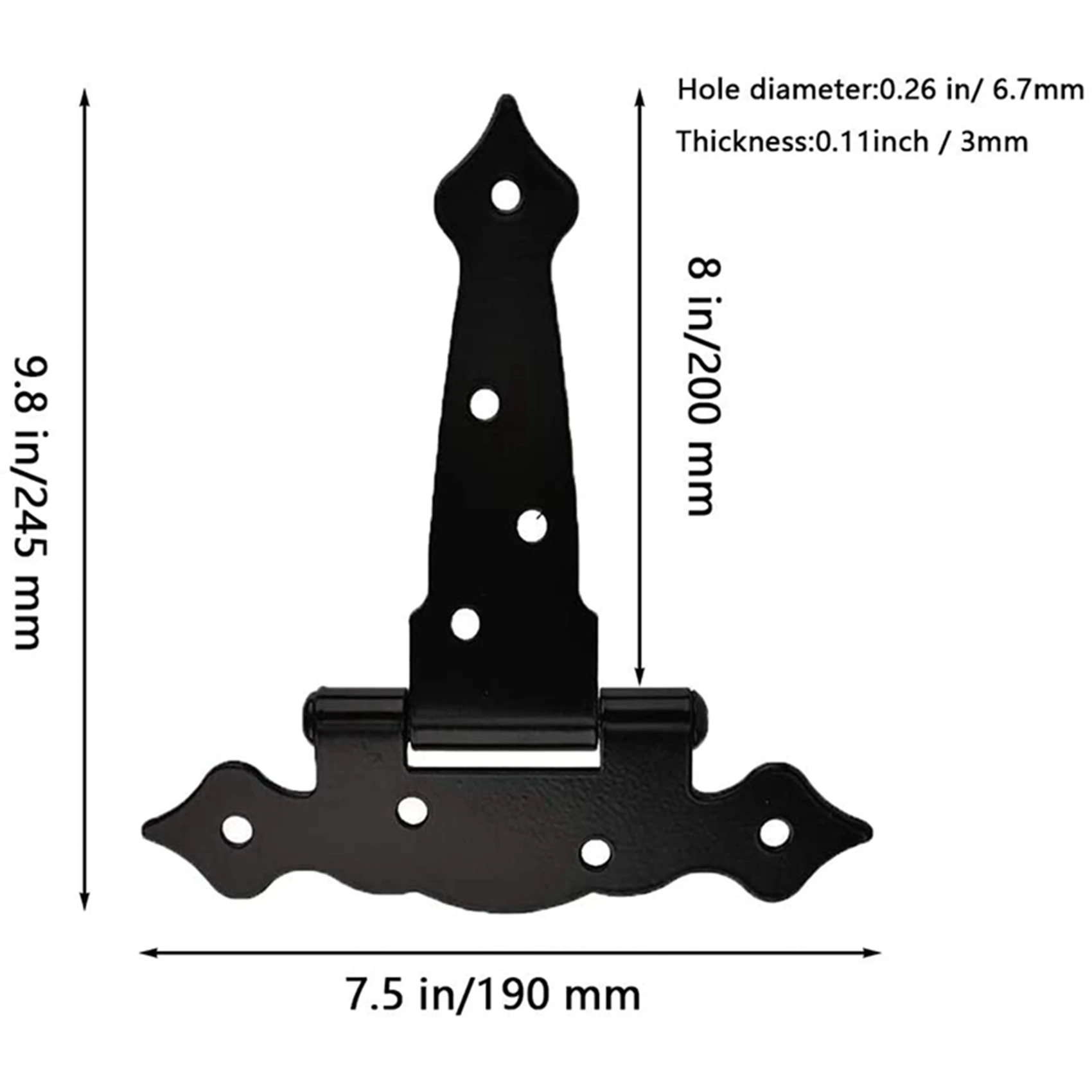 abji-heavy-duty-gate-hinges-8inch-strap-hinges-shed-door-hinges-barn-door-hinges-for-wooden-fences-decorative-hinges-4pcs