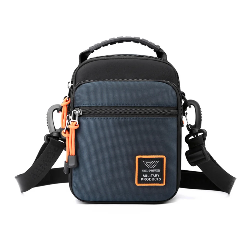 Men Cross Body Shoulder Top Handle Bag Pouch Flap Nylon Military Fashion Male Small Sling Messenger Bags Mini Handbag