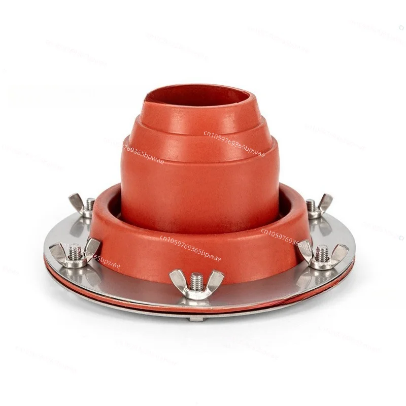 Firewood Stove Chimney Anti-scalding Device Silicone Ring Outdoor Tent Insulation Cover Baking  Heating Chimney Cover