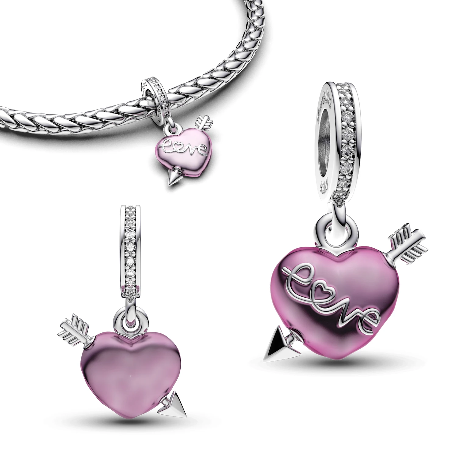 

Charms Plata 925 Charms 925 Originales Bracelets Natural Stones for Jewelry Real Silver Beads Fashion Making Bracelet Pendants