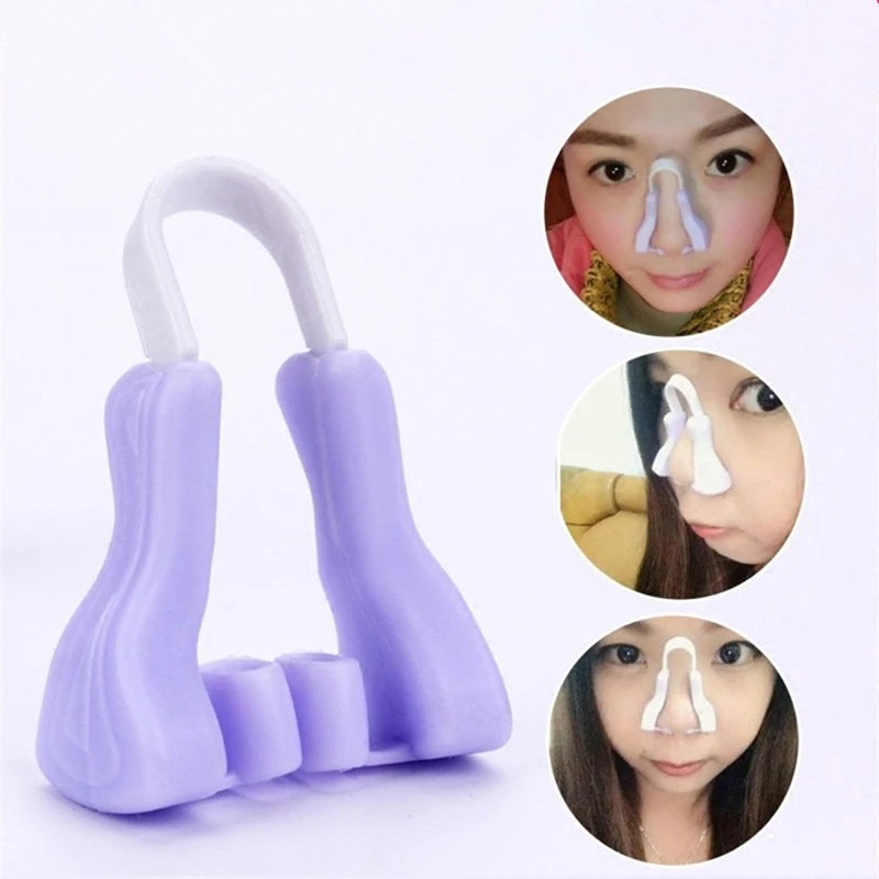 

Nose Shaper Clip Nose Up Lifting No Pain Silicone Shaping Clipper Nose Bridge Straightening Corrector Professional Beauty Tools