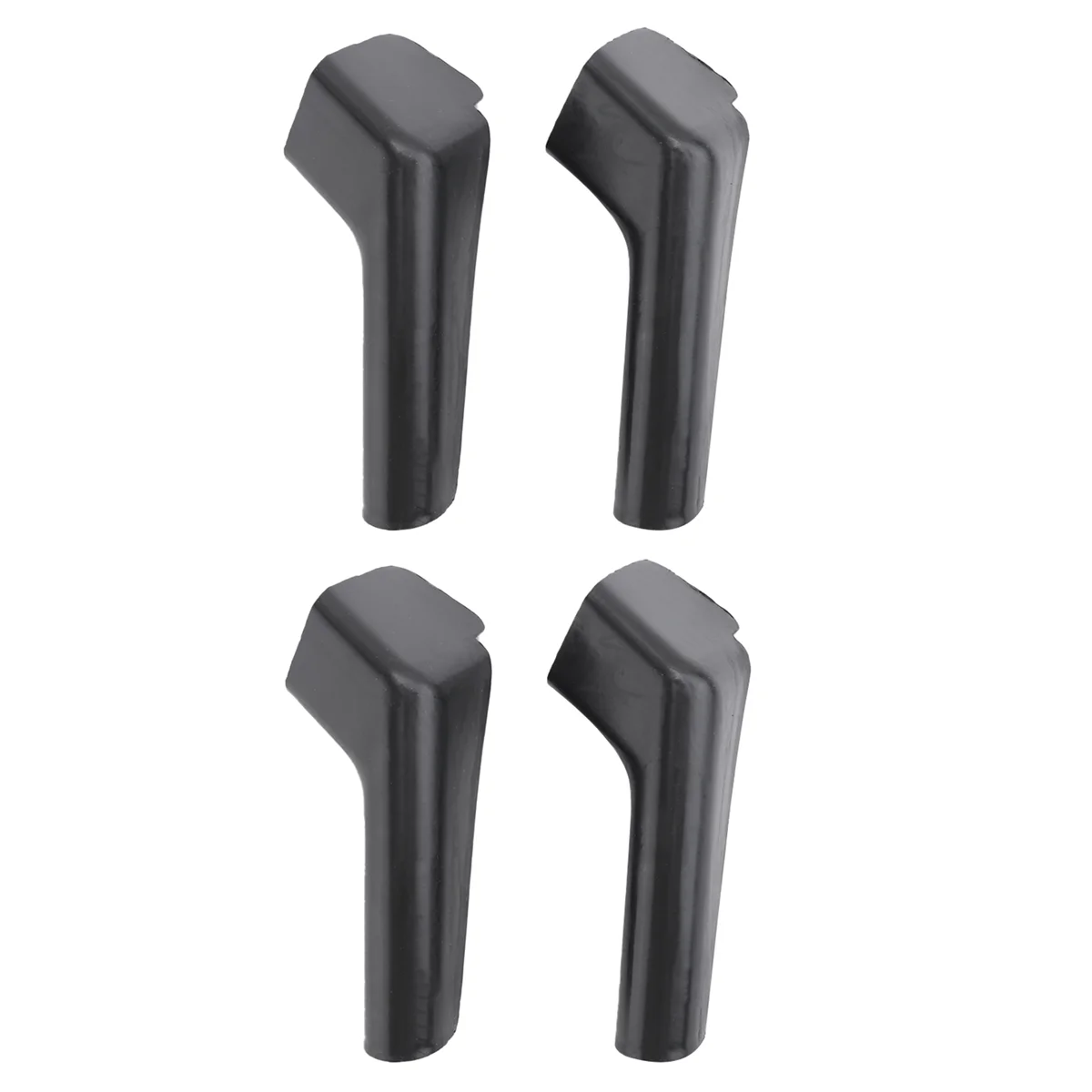 

RV Gutter Spouts, RV Rain Gutter Downspout with Extensions, Rain Gutter Dwonspout Diverter 2 Right&2 Left Gutters Black