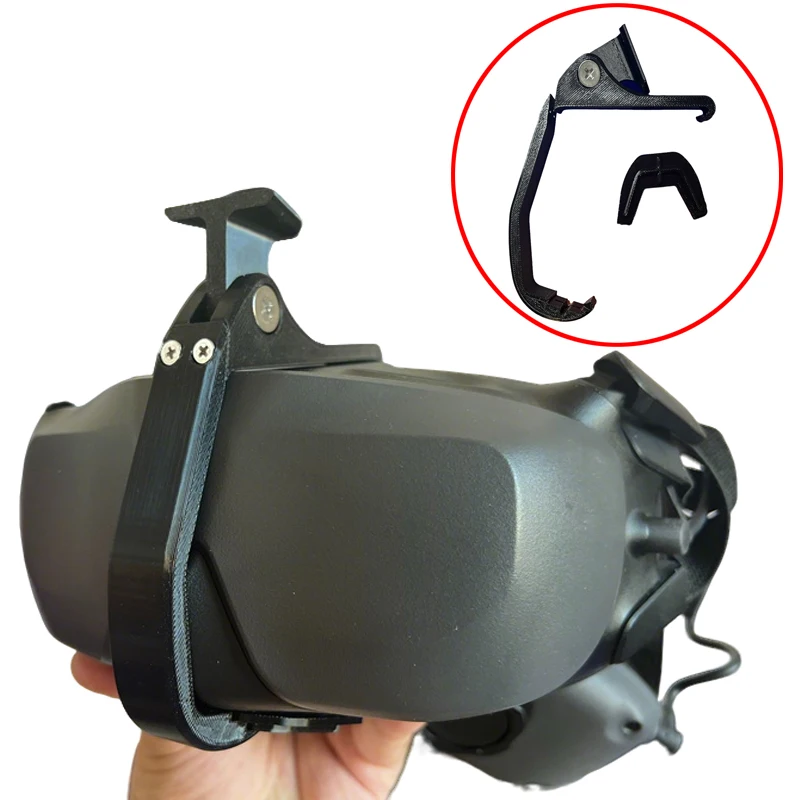 1PCS For DJI Goggle N3 Mount Bracket NVG Fixing Holder Tactical Helmet Adapter 3D Printed Compatible w L4G24/L4G69 Dump Truck