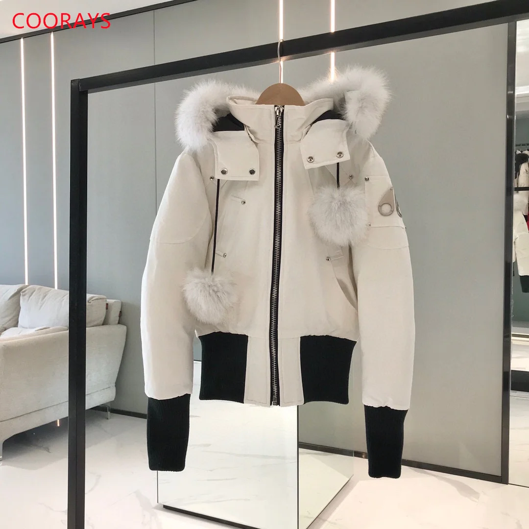 Kanadische Daunenjacke für Damen, wasserdichter Wintermantel, 90 % Gänsedaunen-Damenjacke, Parker Expedition-Mantel für -30 °