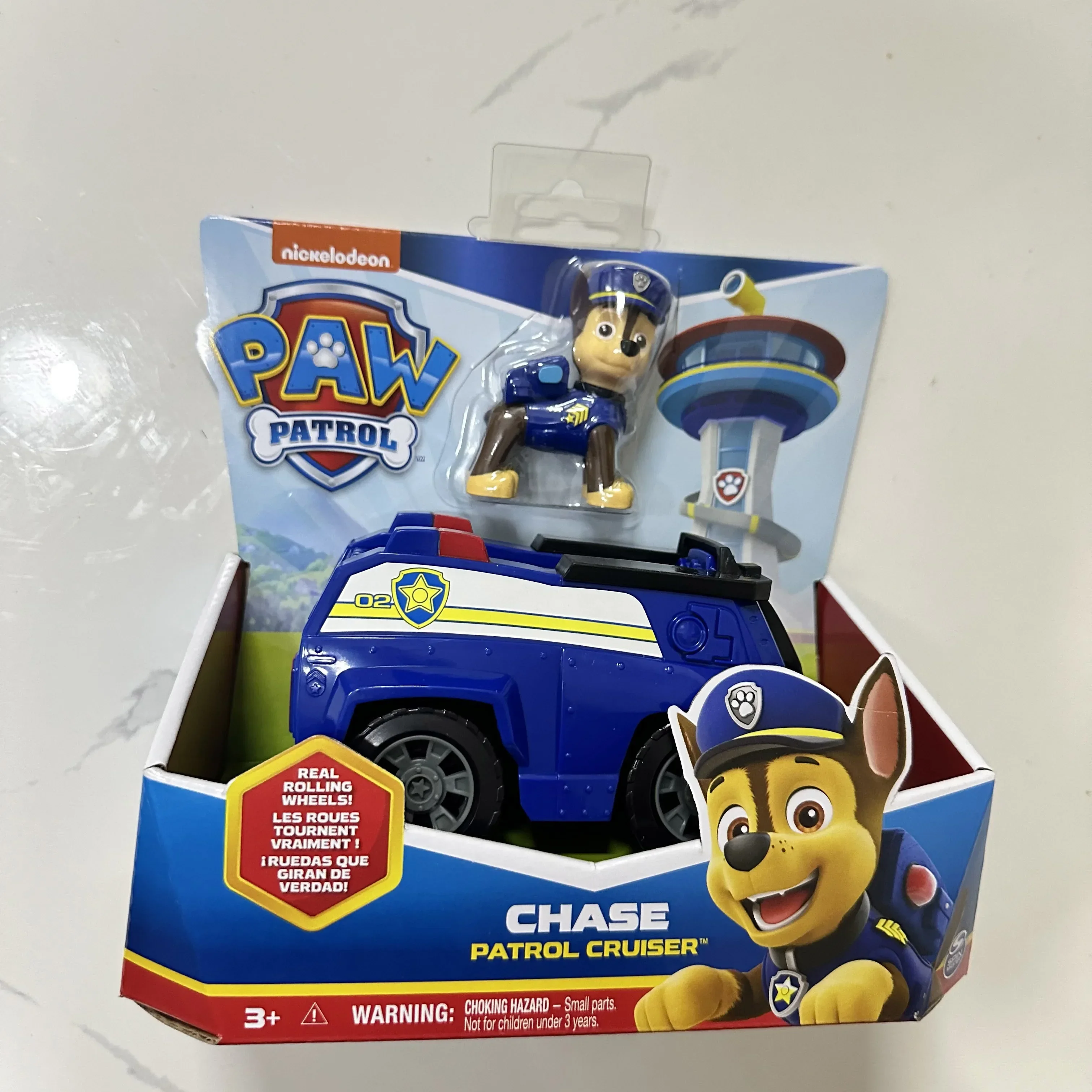 Original PAW PATROL Vehicle Car Action Figure Ryder Chase Tracker Everest Rex Skye Rocky Marshall Zuma Car Toys For Kids Gift