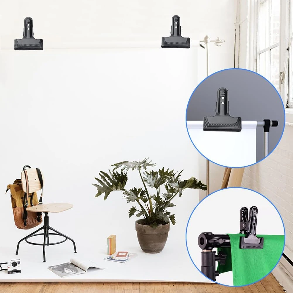 1/2/4pcs Wide Opening A-Clip Strong Fixer A-Clamp Board Fixing Tool Metal Clamp for Woodworking Photography Studio Clamping Tool