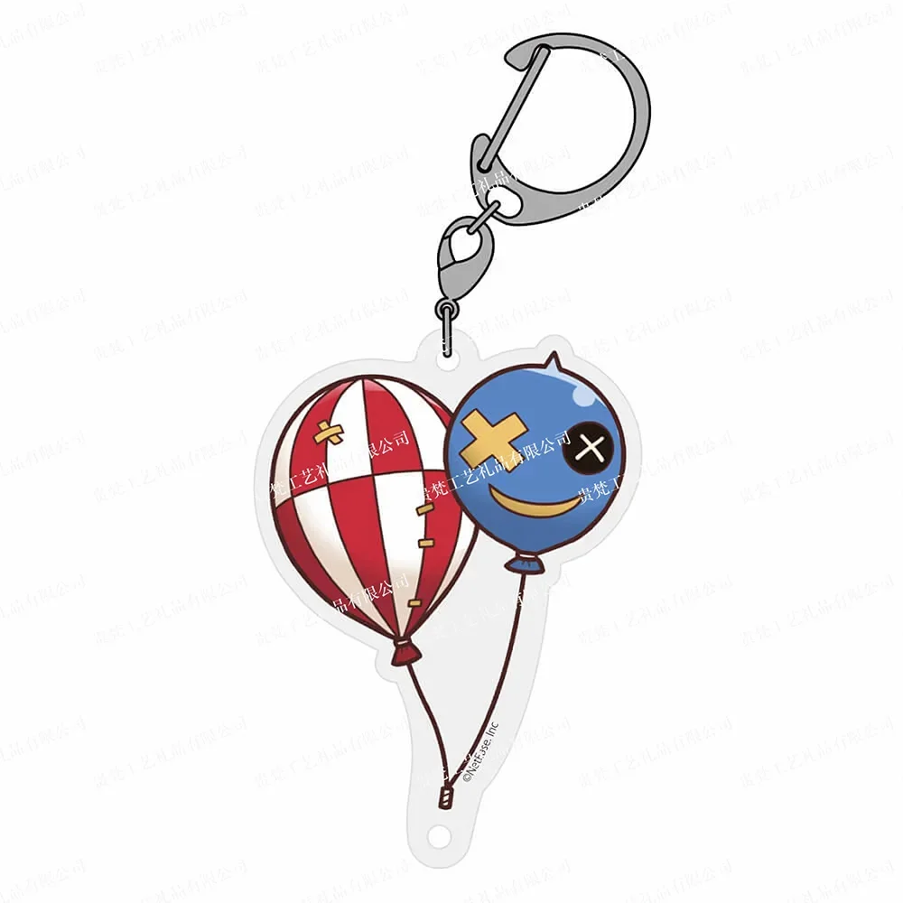6cm Identity V Anime Character Model Acrylic Keychains Woman Cute Cartoon Bag Pendant Decoration Key Chain Fans Christmas Gifts