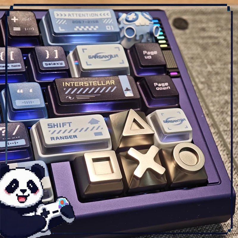 CarbonFlas Keycaps Game Machine Magnetic Switch Mechanical Keyboard Accessories 3d Stereoscopic Keys Game Pc Accessories Keycaps