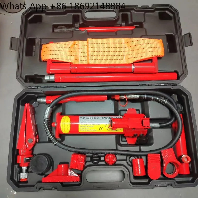 Split‑Type Jack Car Body Dent Sheet Metal Reshaping Repair Tool with Extended Jack Head and Pulling Row