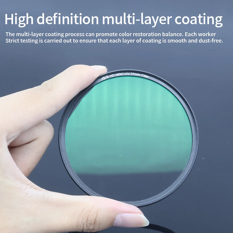 Suitable for Canon, Sony, Nikon DSLR camera filters, UV protective lenses, and protective photography lenses