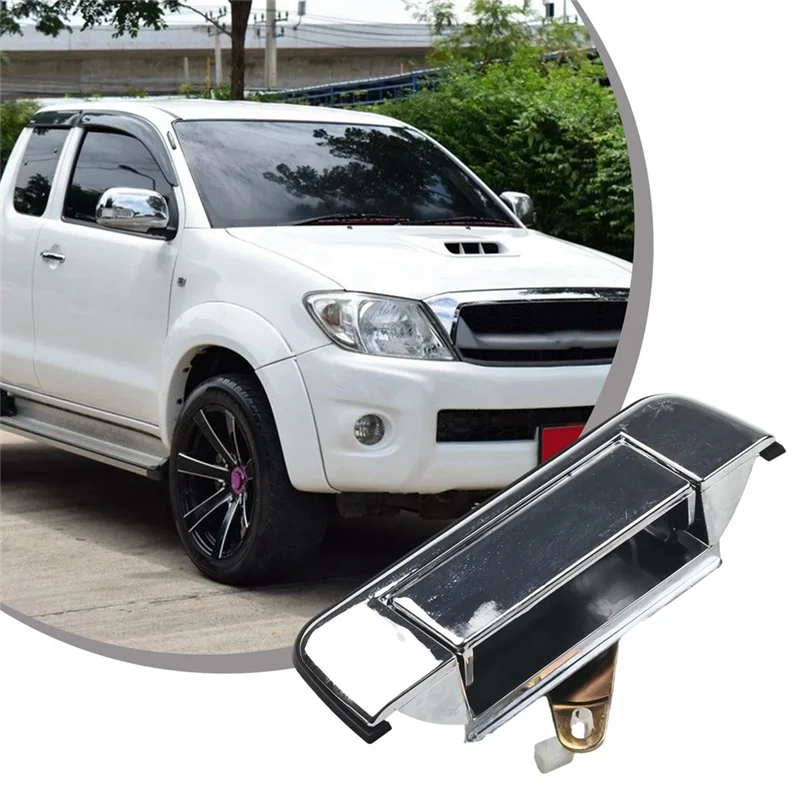 ABTD-69090-89101 سيارة الباب الخلفي مزلاج الباب الخلفي مقبض الباب الخلفي مقبض خارجي ل فيجو 1989-1995 تويوتا هايلكس فيجو 2005-2015