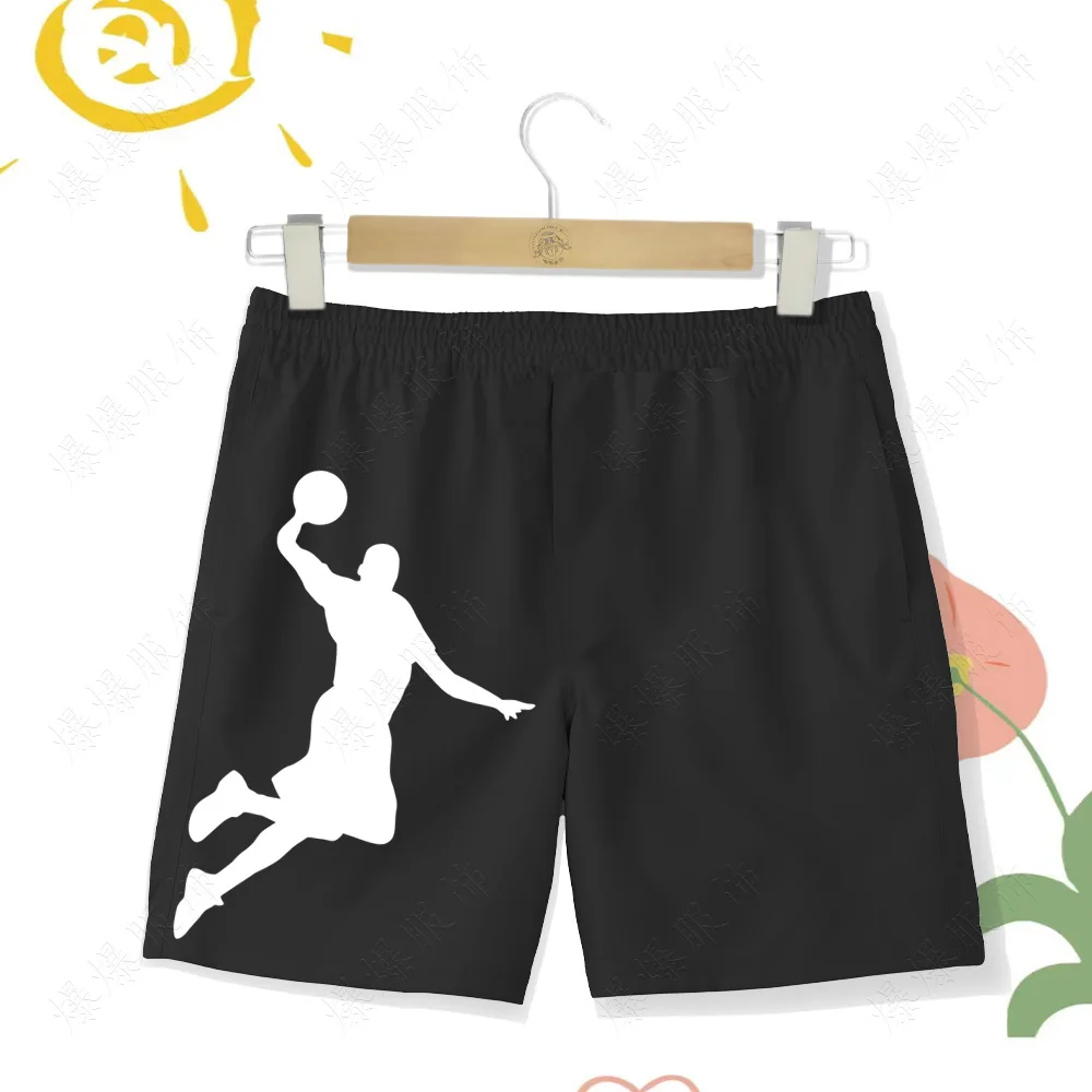 Stylish Kids Shorts Boys Beach Shorts 2d Fun Print Summer Fashion Casual Beach Vacation Shorts for Kids 2-12 years old