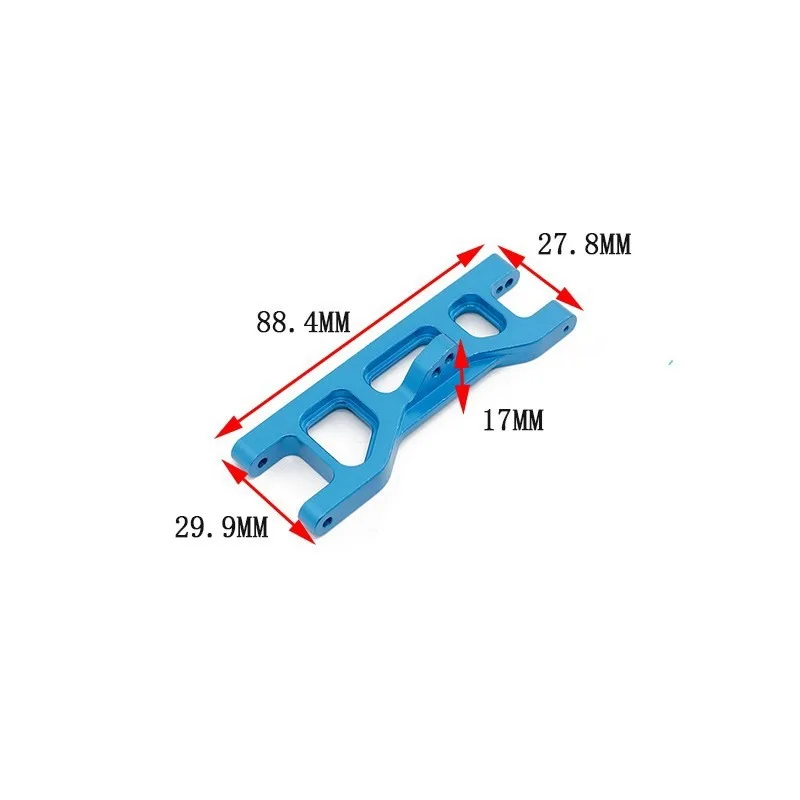 Przednie tylne ramię zawieszenia do serii 1/10 ECX 2WD Ruckus Torment Ax Brutus Circuit AMP MT RC Car Upgrade Parts