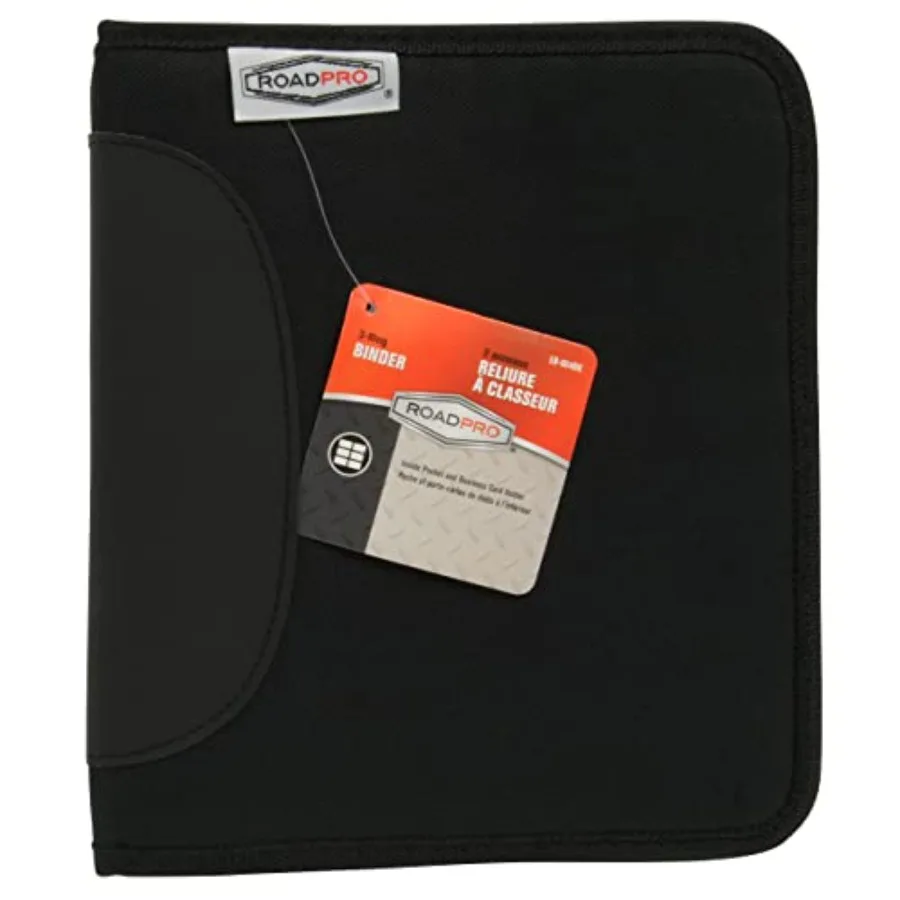 

LB-004BK 3-Ring Looseleaf Log Binder - Black