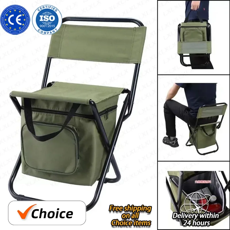 New Detachable Portable Folding Moon Chair Outdoor Camping Chairs Beach Fishing Chair Ultralight Travel Hiking Picnic Seat Tools