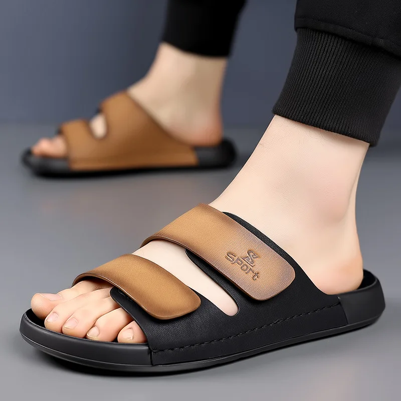 

Summer Men's Casual Slippers Outdoor Anti Slip Beach Men's Sandals Men Shoes