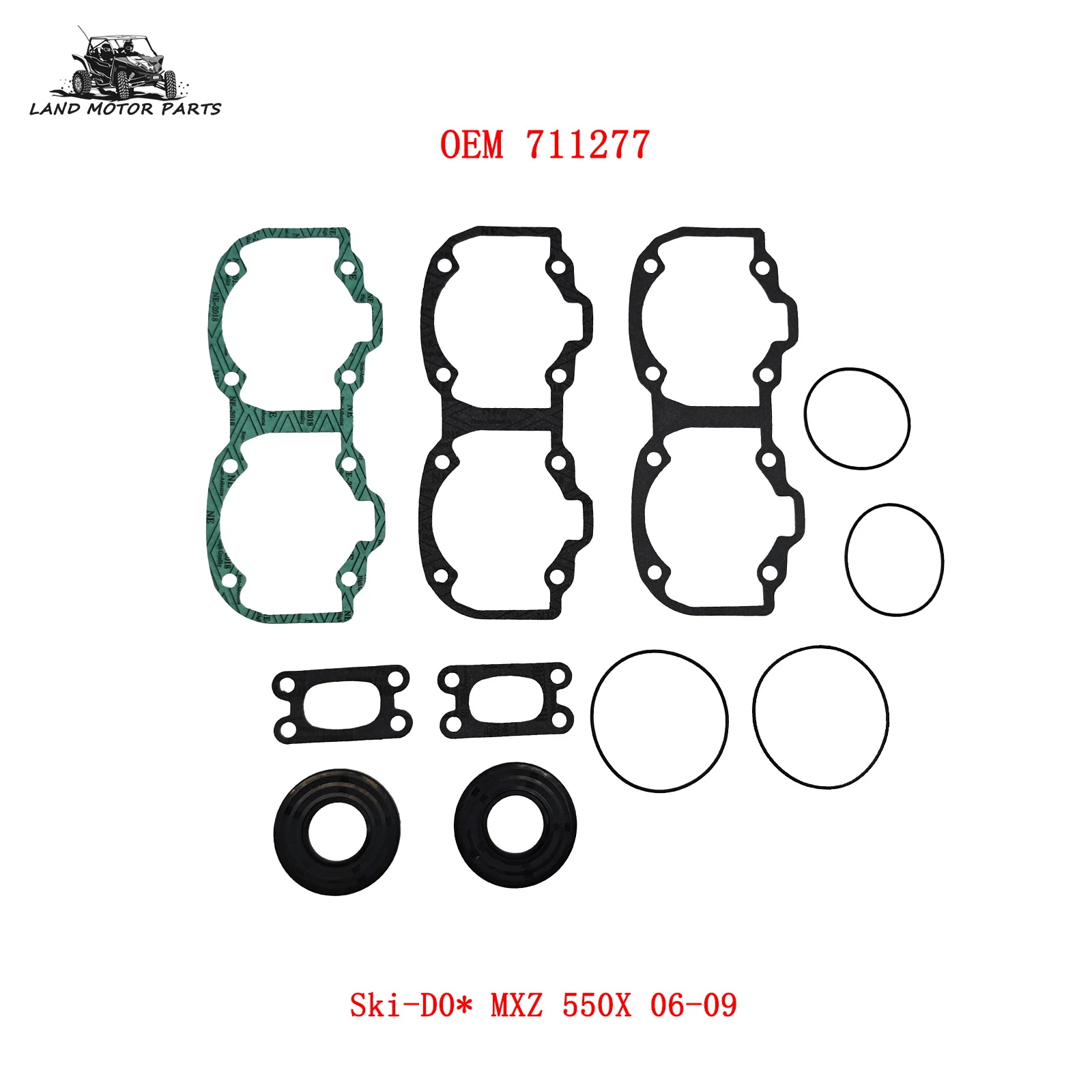 

Полный комплект прокладок двигателя 420889910, 420889911 Ski-D0* MXZ 550X 06-09
