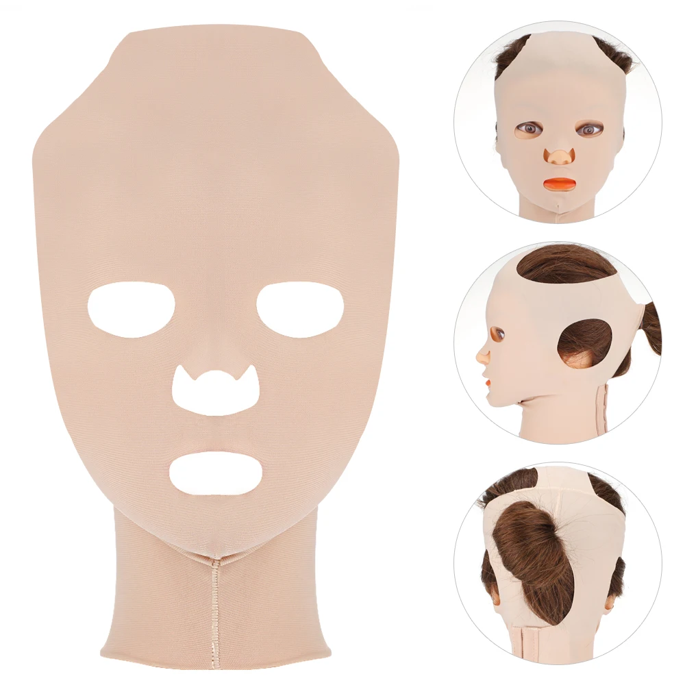 Bandage amincissant réutilisable 3D pour le visage, ligne en V, masque de levage facial, ceinture de levage du ruisseau et des joues, sangle anti-déformable, soins de la peau