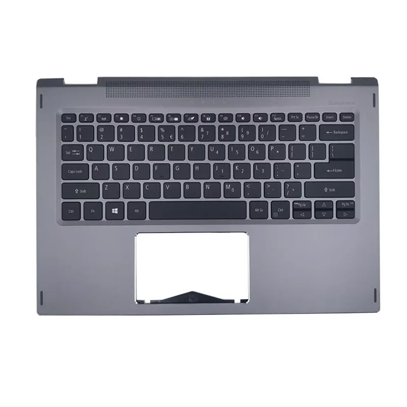 

For Acer Spin SP513-53N Laptop Palmrest Upper Case Keyboard C Cover Housing Grey
