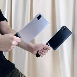 Funny Case for iPhone 17 Air 16 15 14 13 12 11 Pro Max Mini Plus SE Cover Kitchen Knife Soft Slicone Shockproof Shell Fundas