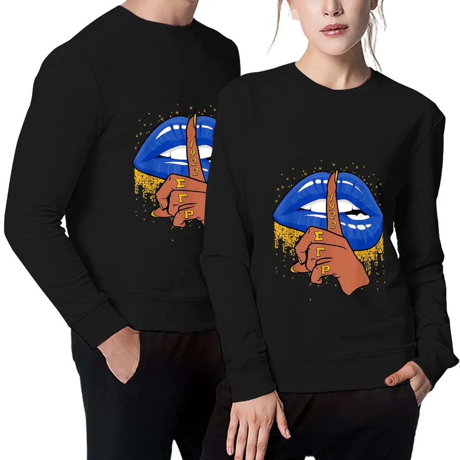 

Women SGRho Sigma-1922 Cool Lips Bite Gamma-Rho Poodle Pullover men's winter sweater mens clothing fashion men men sweatshirt