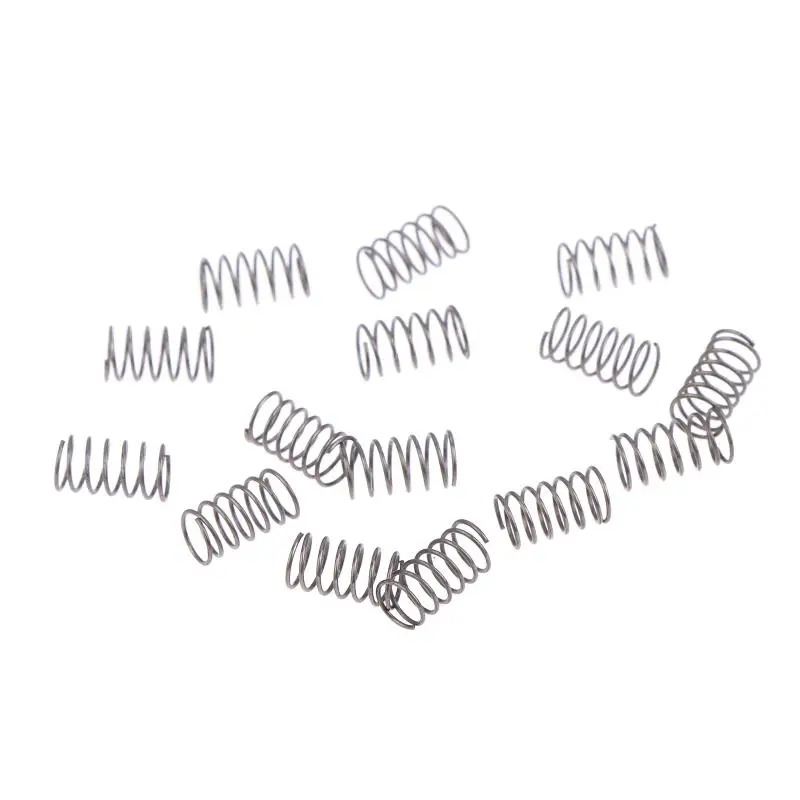 10Pcs EDC Mechanical Card Pushing Accessories Durable Piano Wire Spring for DIY Rhythm Refit Projects Hand Spinner