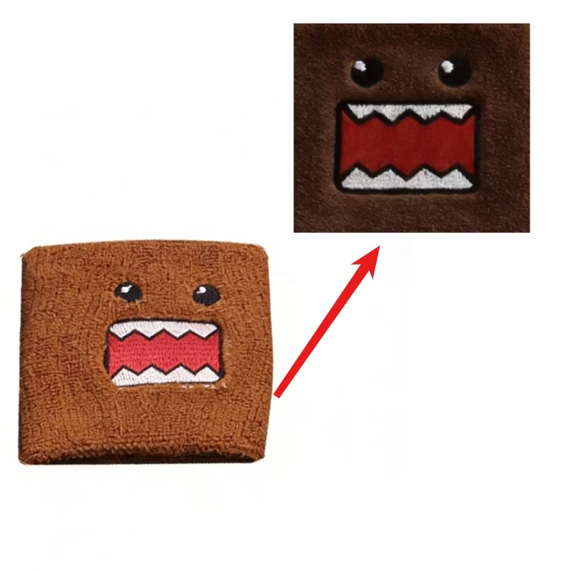1PC Pink Brown Domo Kun Brake Clutch Fluid Reservoir Sock Universal Car Motorcycle Oil Tank Protective Cover Mod Accessories - view 5