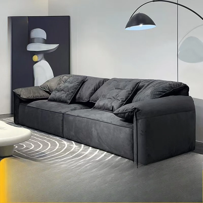 

Elephant ear sofa original replica Motu Caesar Martha matte cloth Internet celebrity living room small apartment home sofa
