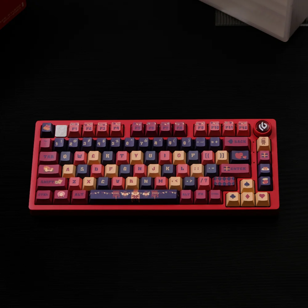 

141-клавишные колпачки для клавиш на тему Рождества, сублимационная краска, колпачок из ПБТ, колпачок для клавиш с вишневым профилем для механической клавиатуры MX 2,25U 2,75U