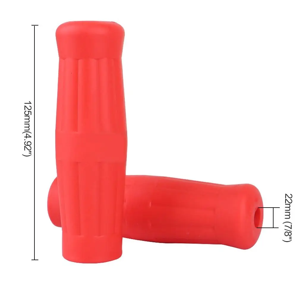 Rubber Motorcycles Grips Vintage Motorcycle Handlebar Universal Hand Grip Bar for Harley