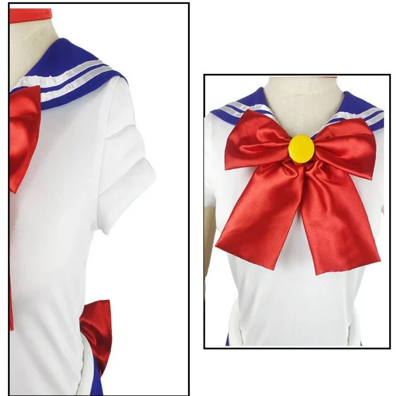 Cosplay Anime Halloween Costumes Sailory Moon Female Dress for Adults Kids Men\'s Game Girls Women Props Carnival Dress Up Party