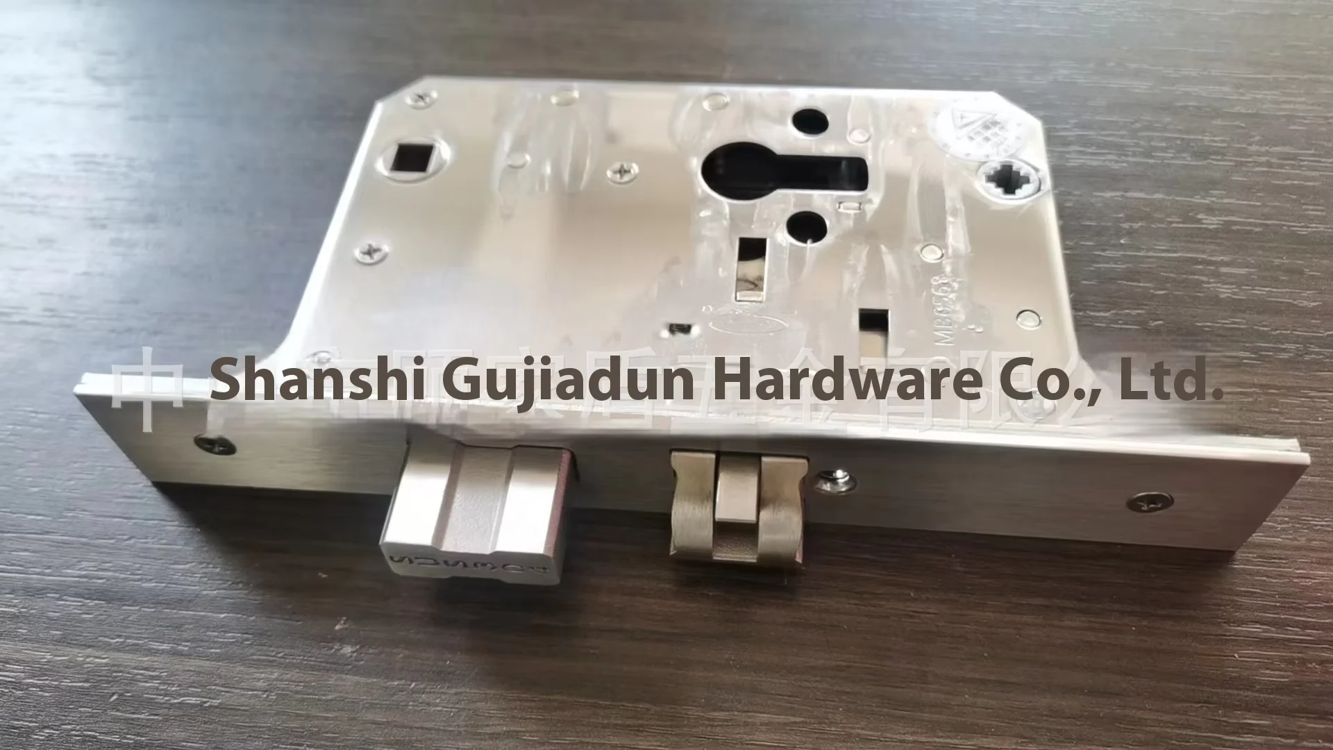 American Standard 6568 Lock Body Mortise Faceplate 203*30 Anti-Lock Safety Function Custom Platesize 203*32 for Smart Door Lock