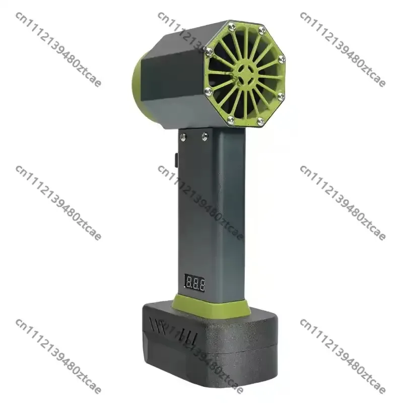 50 Ducted Turbine Handheld Blower Compatible With WORX Battery Interface For Snow Removal Dust Cleaning Car Water Blowing